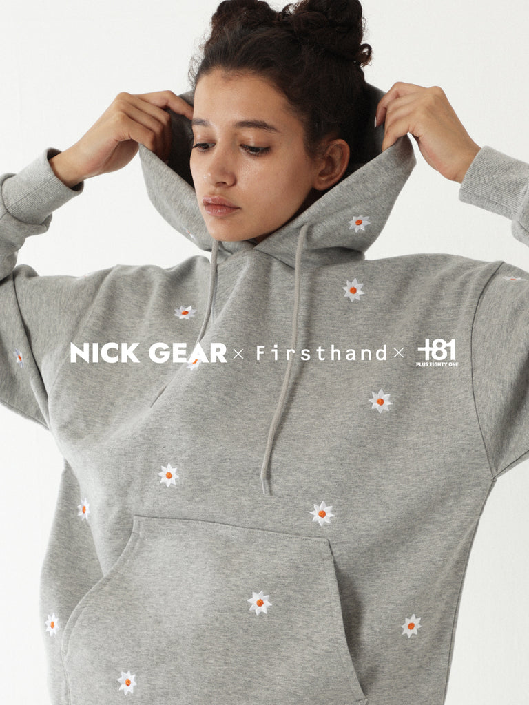 NICK GEAR × plus81 × Firsthand パーカー