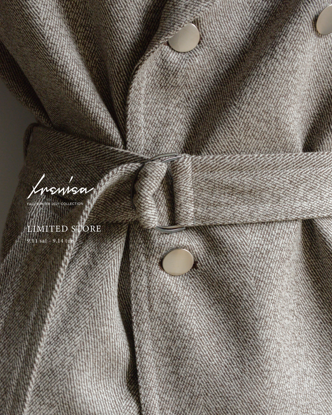 IRENISA 21AW LIMITED STORE lineup list – +81
