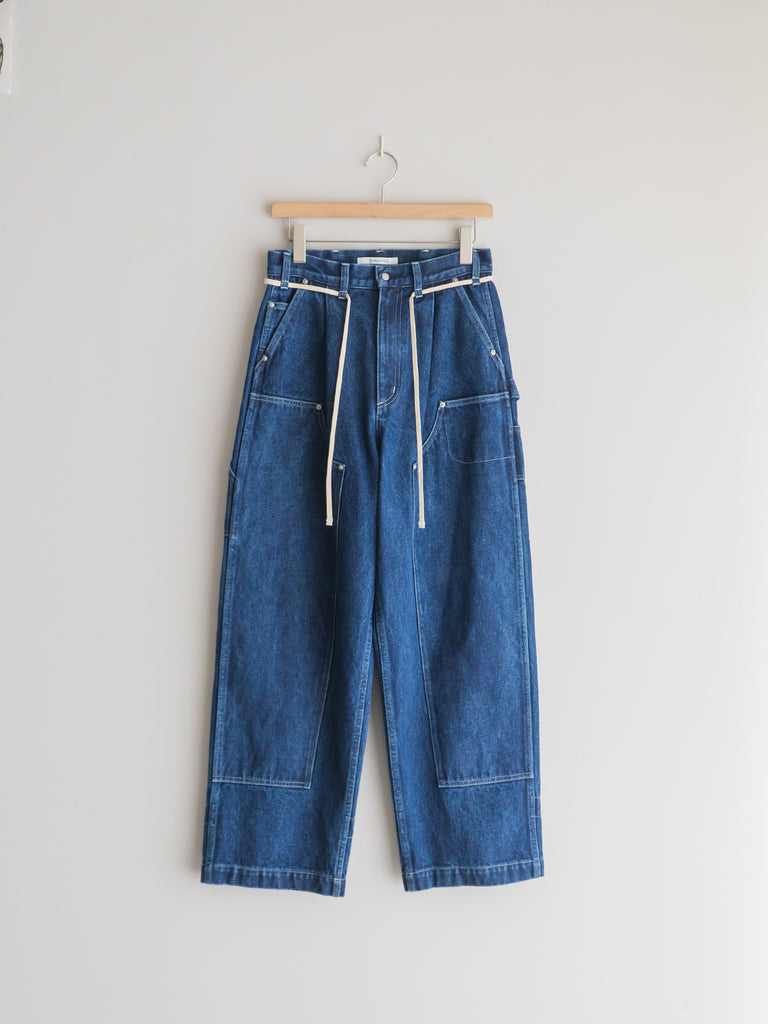 Denim Double Knee Pants