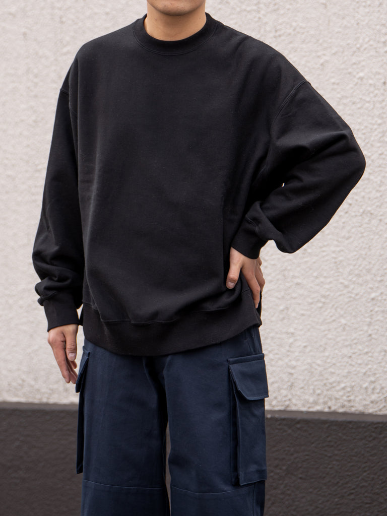 LAST 1】Soft&Hard Sweat Crew-neck P/O Big – +81