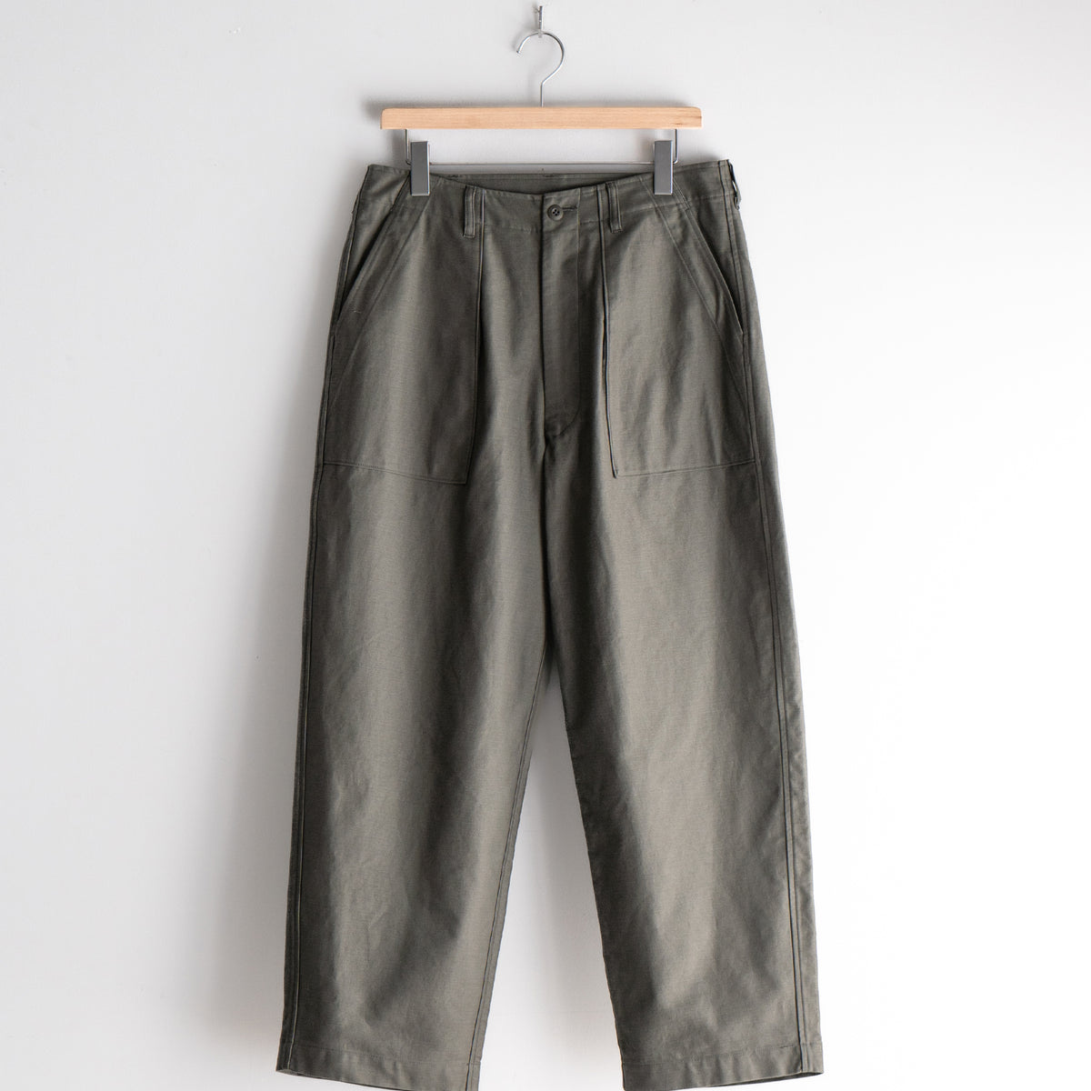 Cotton Back Satin Baker Pants – +81