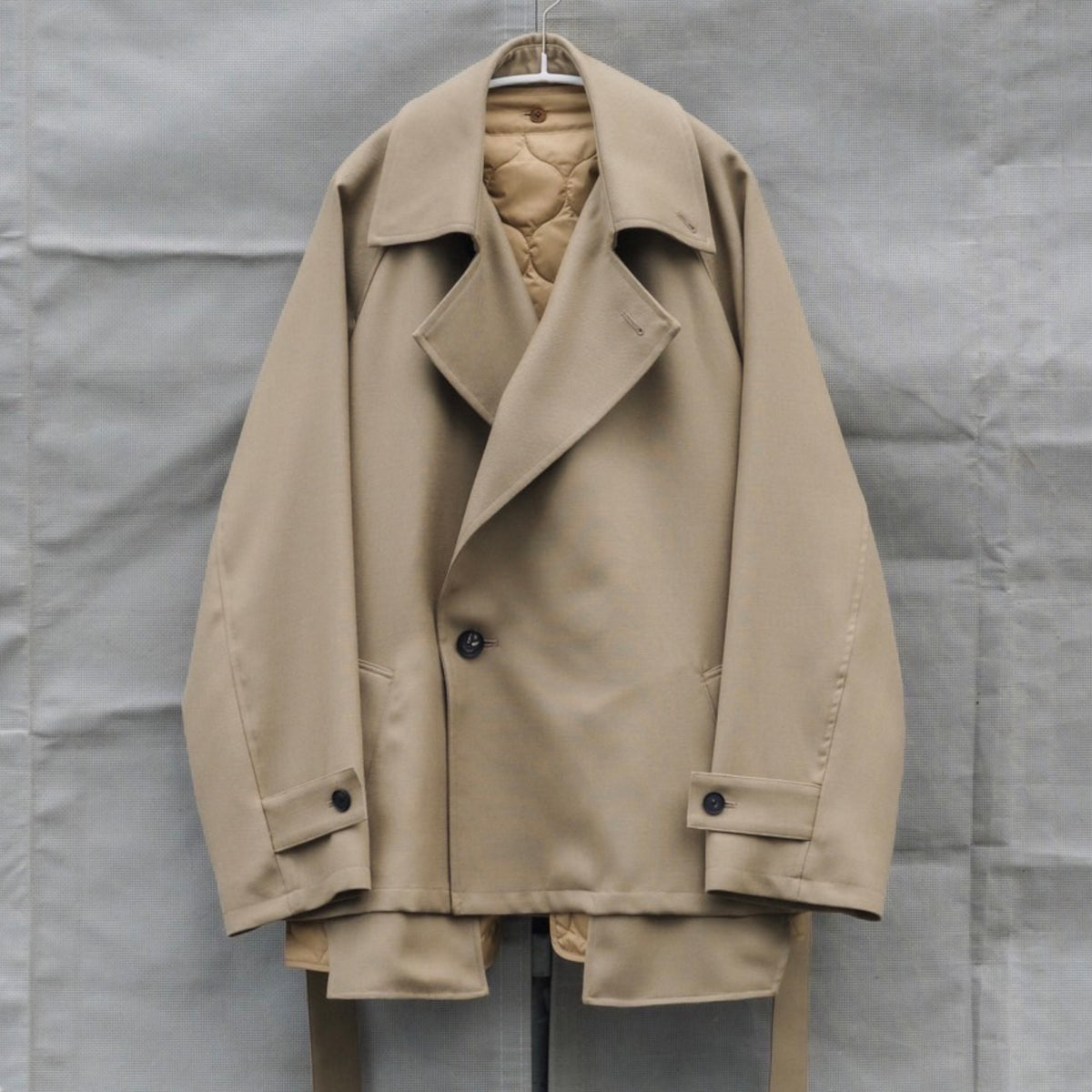 【LAST 1】-Exclusive- Short Trench Coat for +81