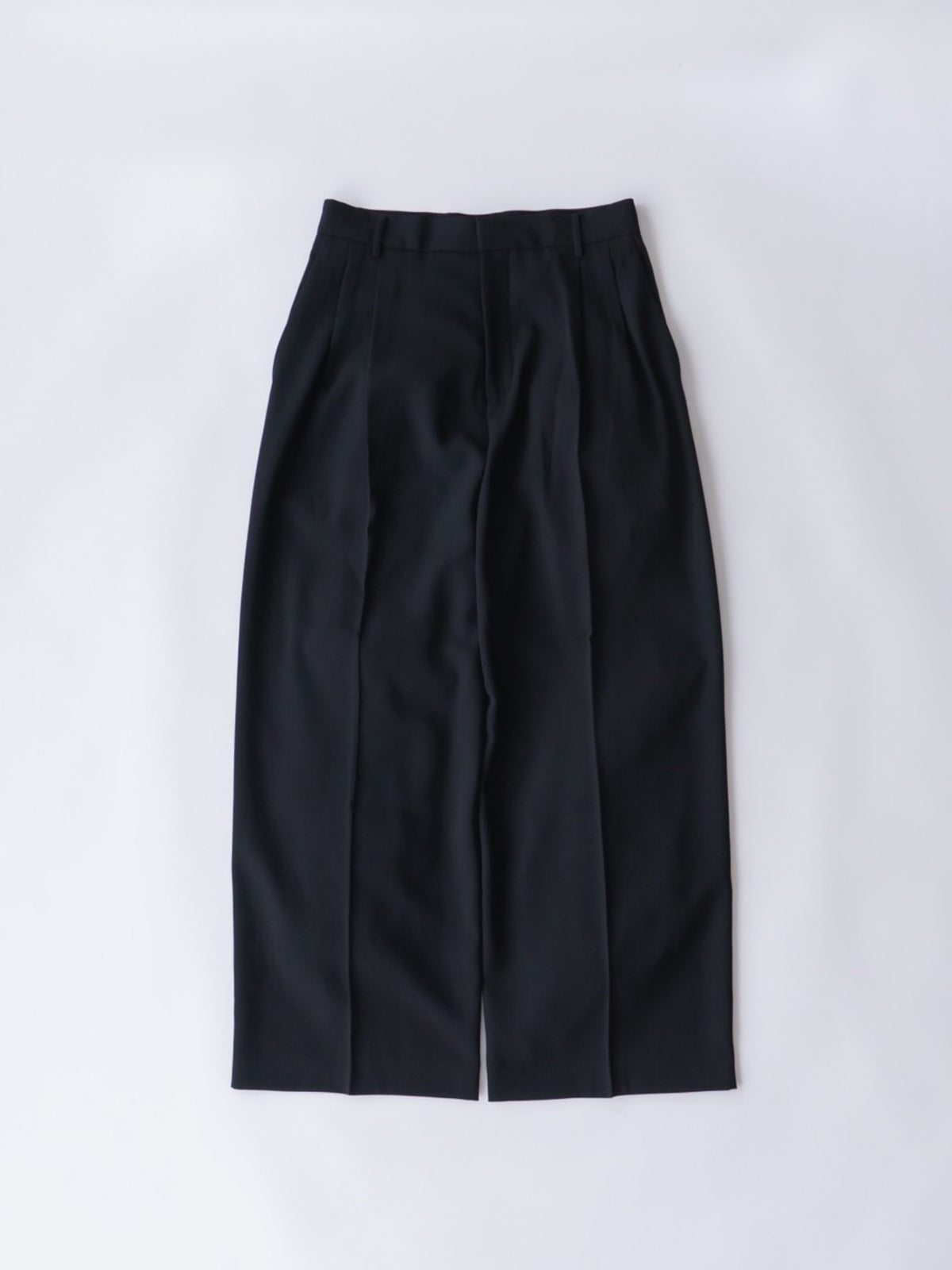 LAST 1】DOUBLE PLEATED WIDE TROUSERS – +81