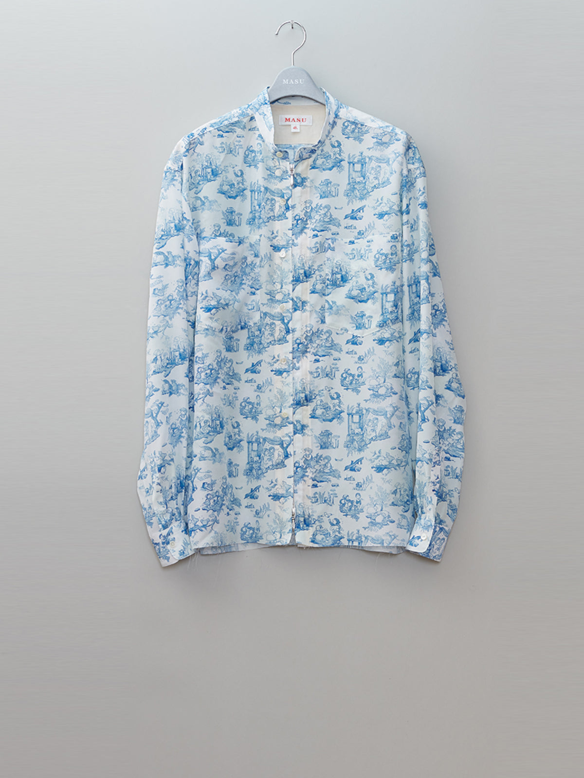 COMIC TOILE DE JOUY ZIP-UP SHIRTS