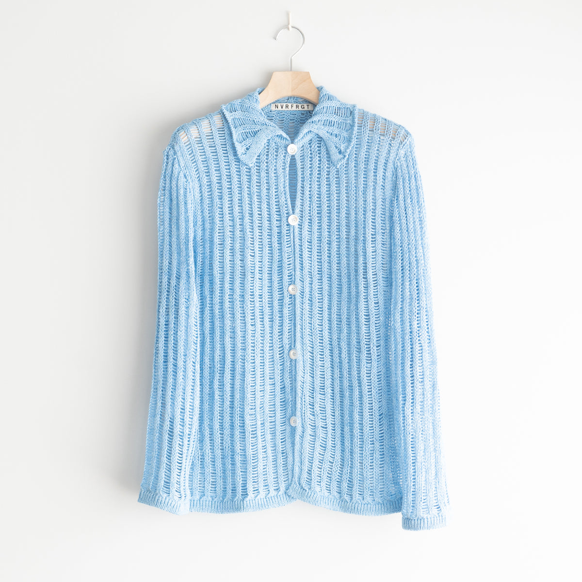 [LAST 1] COTTON OPEN KNIT CARDIGAN