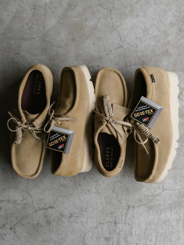 限​定​販​売​】 UK8 CLARKS Wallabee GTX クラークス GORE-TEX - 靴