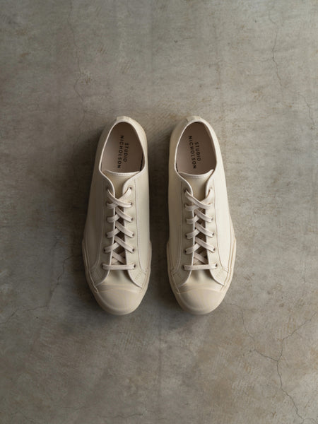 -MERINO-VULCANISED SOLE CANVAS SHOE